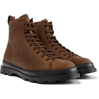Camper Ankle Boots For Men In Brown