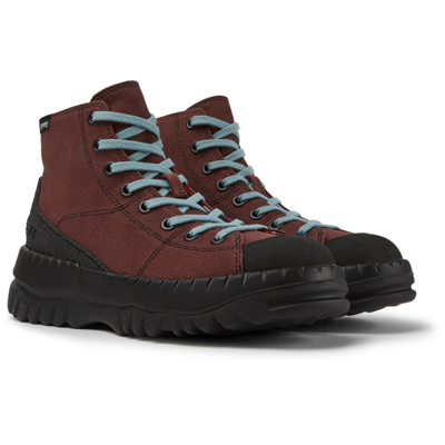 Camper Ankle Boots For Women In Burgundy
