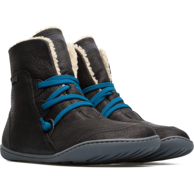 Camper Ankle Boots For Women In Black
