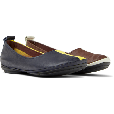 Camper Ballerinas For Women In Blue,white,yellow