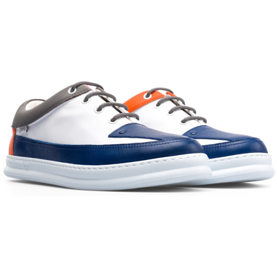 Camper Sneakers For Men In White,blue,orange