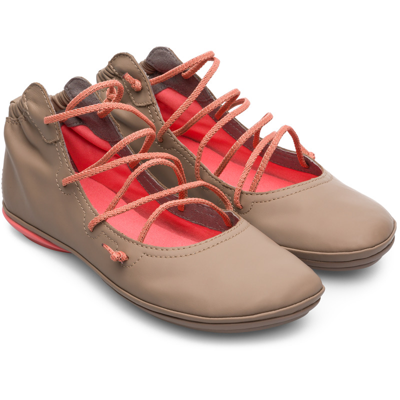 Camper Ankle Boots For Women In Beige
