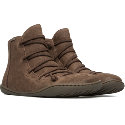 Camper Ankle Boots For Women In Brown