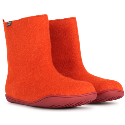 Camper Ankle Boots For Women In Red
