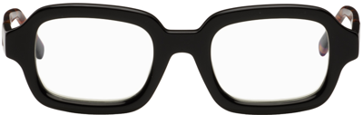 Bonnie Clyde Black Shy Guy Eye Glasses In Black/tortoise