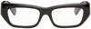 Gucci Rectangular Glasses In Black-black-transpar