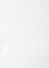 Sferra Millesimo Queen Sateen Flat Sheet In Ivory