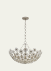 Visual Comfort Signature Claret Short Chandelier By Aerin In Silver