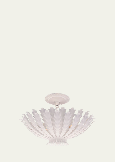 Visual Comfort Signature Hampton Small Chandelier By Aerin In White