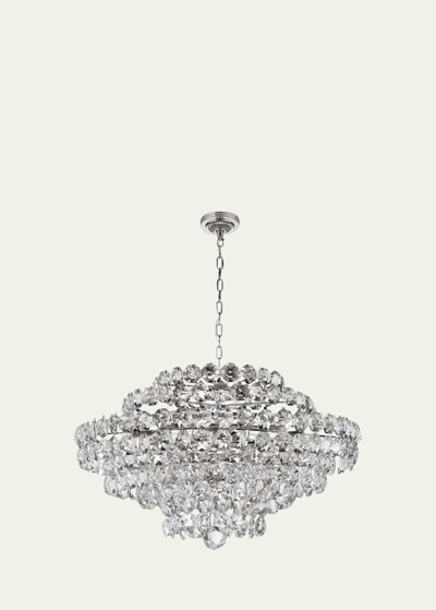 Visual Comfort Signature Sanger Large Chandelier By Aerin In Brown