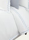 Matouk India Full/queen Duvet Cover In Cerulean