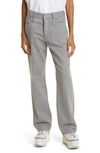 R13 Women's Lemmy High-rise Straight-leg Jeans In Stonewash Grey