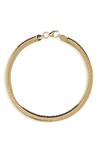Bony Levy 14k Gold Snake Chain Bracelet In 14k Yellow Gold