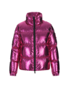 Moncler Meuse Laminated Nylon Down Jacket In Rosa