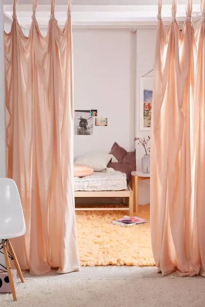 Urban Outfitters Knotted Window Curtain