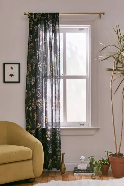 Urban Outfitters Myla Floral Window Panel