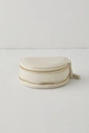 Mele & Co Duo Mini Travel Jewelry Case In Ivory