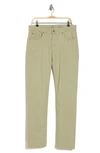 7 For All Mankind Squiggle Slim Fit Pants In Sage
