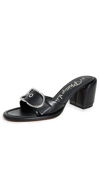 3.1 Phillip Lim Naomi Buckle Mule Sandals In Black