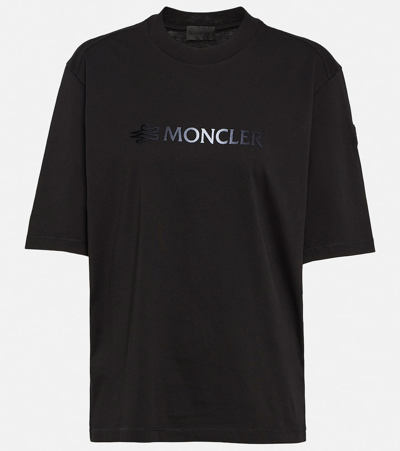Moncler Logo-print T-shirt In Black