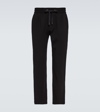 Dolce & Gabbana Stretch Cotton Jogging Pants With Tag In Black