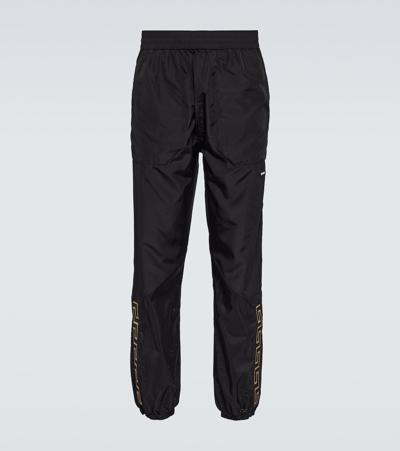 Versace La Greca Sweatpants In Black