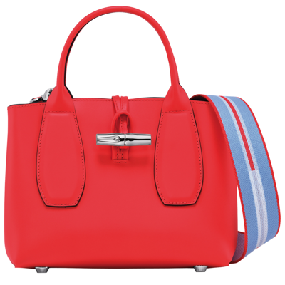 Longchamp Handbag S Roseau In Red