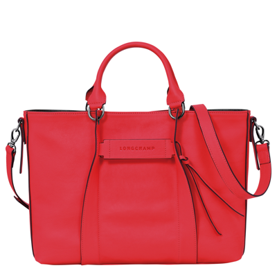 Longchamp Handbag M  3d In Red