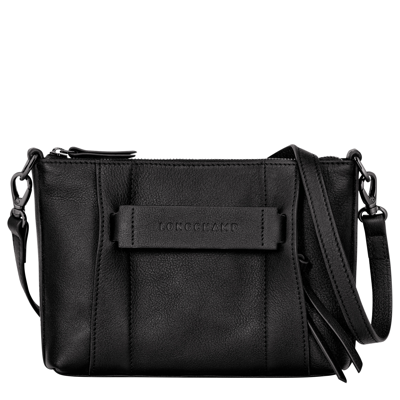 Longchamp Crossbody Bag S  3d In Black