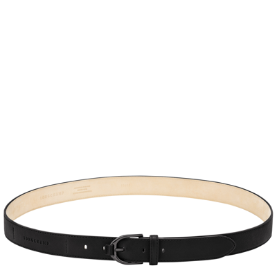 Longchamp Ceinture Femme  3d In Black