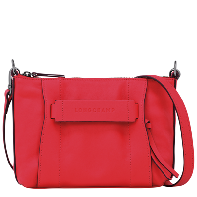 Longchamp Crossbody Bag S  3d In Red