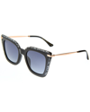 Jimmy Choo Ciara Cat-eye Sunglasses In Black