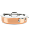 ALL-CLAD ALL-CLAD C2™ COPPER HOLIDAY COLLECTION 3 QT SAUTEUSE WITH LID