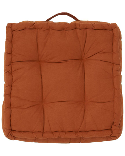Safavieh Gardenia Floor Pillow In Orange