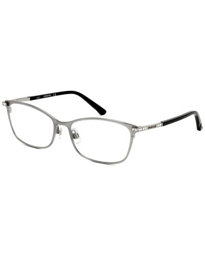 Swarovski Women's Sk5187 54mm Optical Frames In Grey