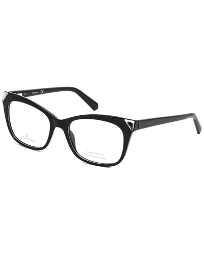 Swarovski Women's Sk5292 52mm Optical Frames In Black