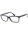 Burberry Foster Demo Rectangular Mens Eyeglasses Be2352 3001 54 In Blue