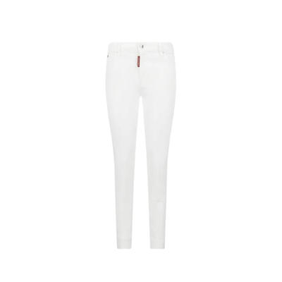Dsquared2 Denim Jeans In White