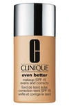 Clinique Even Better Makeup Broad Spectrum Spf 15 Foundation Cn 74 Beige In 74 Beige