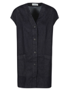 SARAHWEAR COTTON LONG VEST