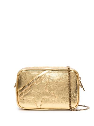 Golden Goose Mini Star Bag In Gold