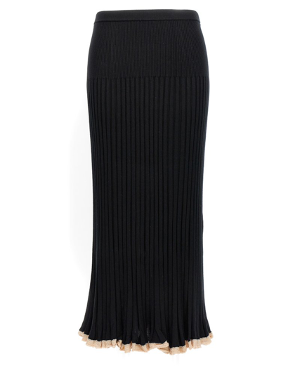 Proenza Schouler High Rise Rib In Black