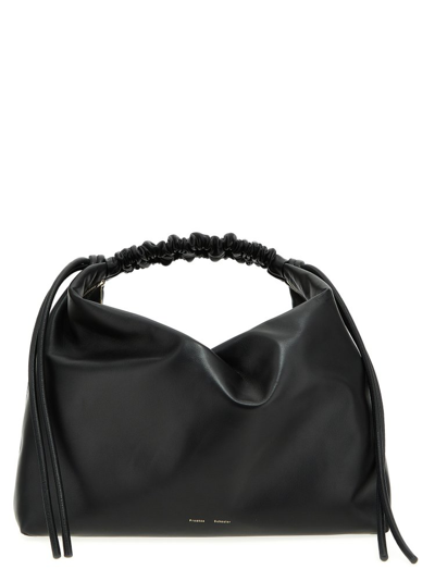 Proenza Schouler Large Drawstring Shoulder Bag In Black