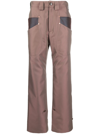 Kiko Kostadinov Pink Mcnamara Uniform Trousers