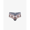 Chantelle Champs Elysees Hipster Briefs In 0pv Slate Grey