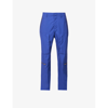 Rag & Bone Kai Cotton Poplin Flight Pants In Brtblue