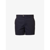 Tom Ford Black Swimsuit With Buckle On The Front In Tech Fabric Man In Black