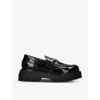 Naked Wolfe Flawed Platform Loafer In Black