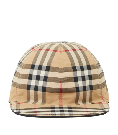 BURBERRY REVERSIBLE CHECK BASEBALL CAP