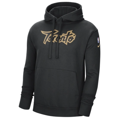 NIKE MENS NIKE RAPTORS ESSENTIAL NBA PULLOVER HOODIE
